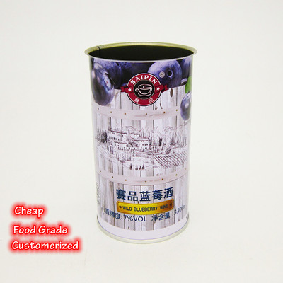 Blueberries Wine Cans